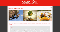 Desktop Screenshot of abdullahchan.my