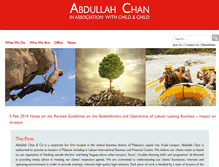 Tablet Screenshot of abdullahchan.my